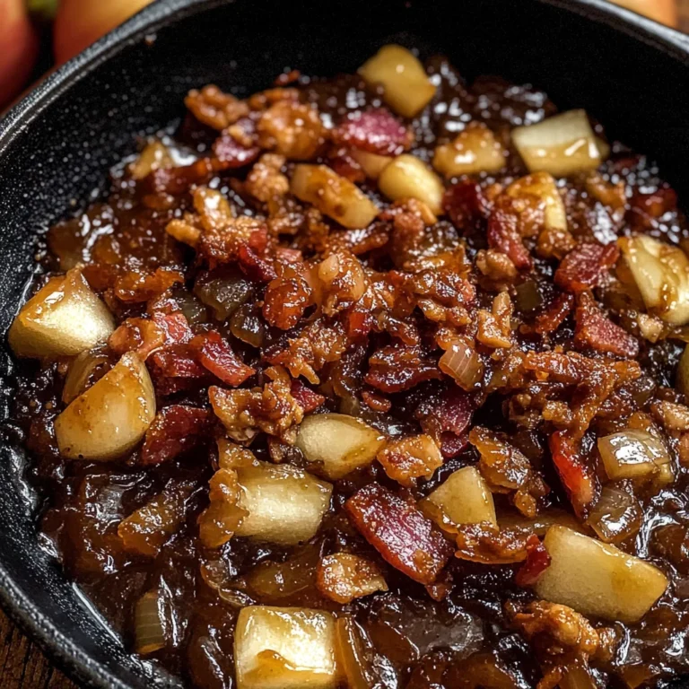 Apple Whiskey Turkey Bacon Jam