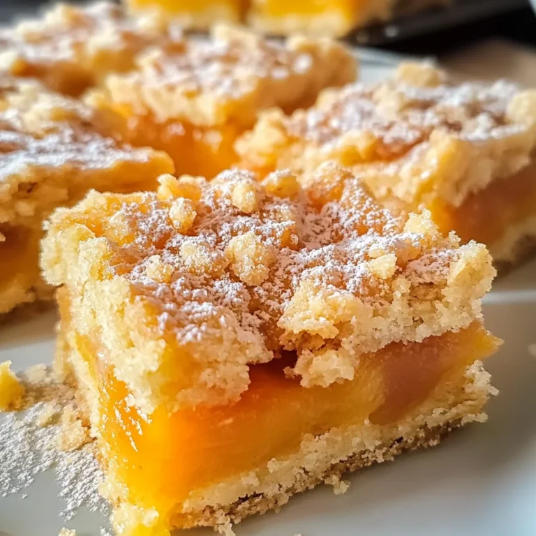 Apricot Shortbread Bars Recipe