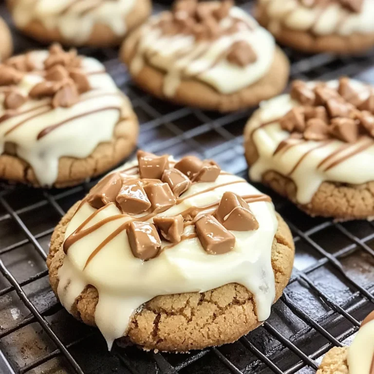 Cheesecake-Stuffed Cookies with White Chocolate and Reese’s