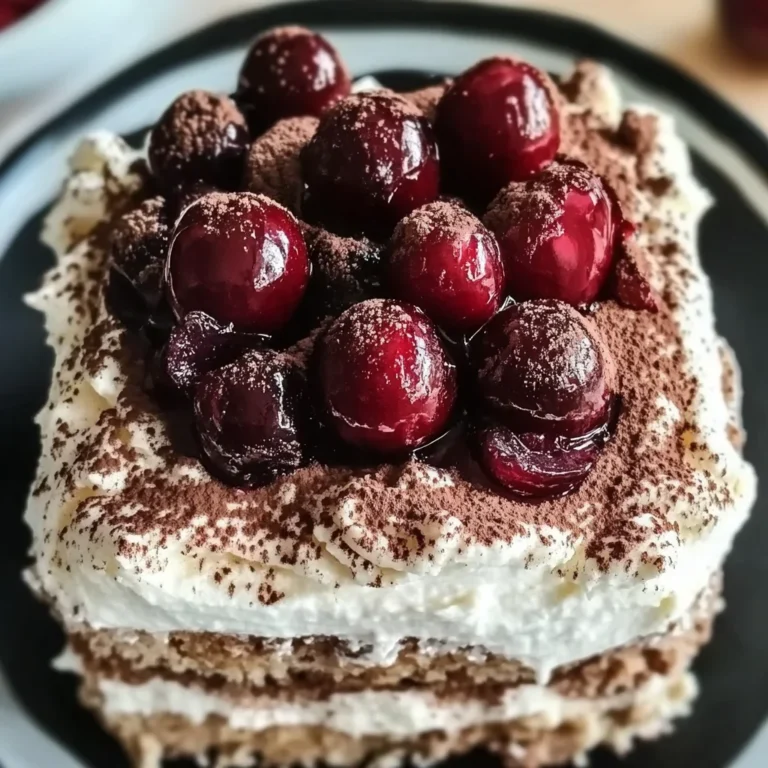Cherry Amaretto Tiramisu