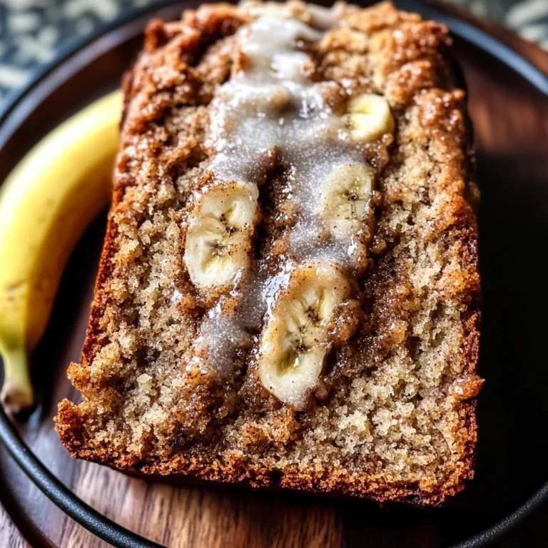 Cinnamon Banana Bread