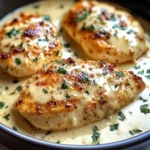 Creamy Baked Chicken with Parmesan and Garlic