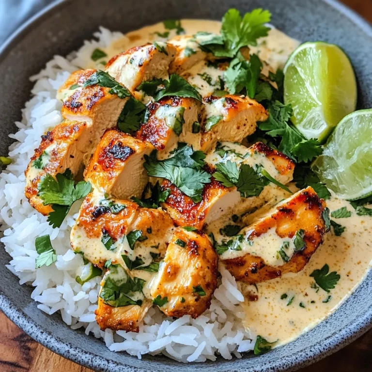Creamy Coconut Chicken with Rice