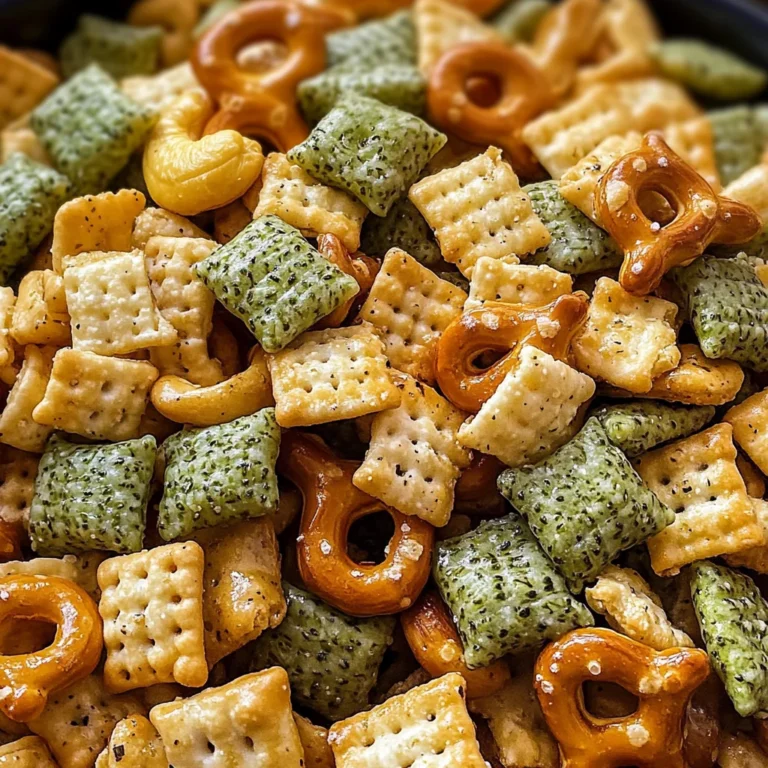 Dill Pickle Chex Mix: A Tangy Snack Sensation