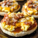 English Muffin Breakfast Pizzas