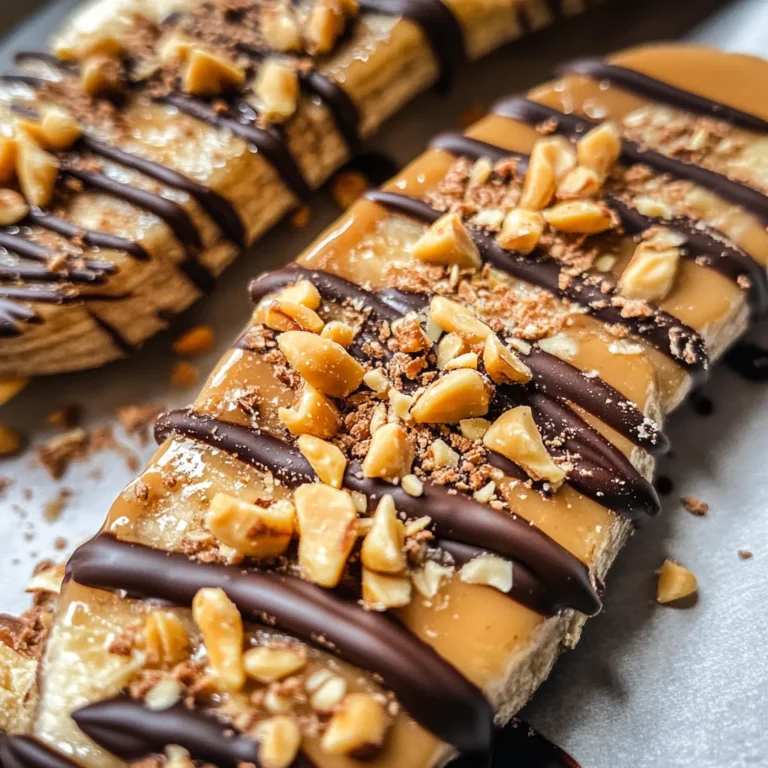 Frozen Banana Snickers