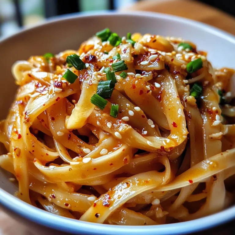 Garlic Chili Oil Noodles