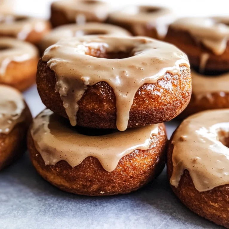 Gluten and Dairy Free Pumpkin Donuts with Maple Glaze