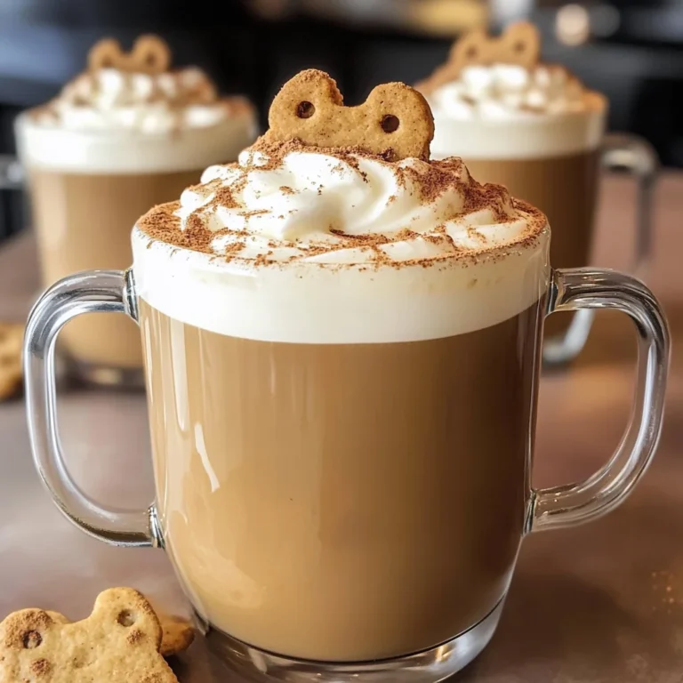 Homemade Gingerbread Latte