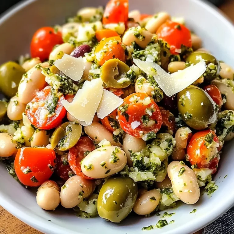 Italian White Bean Salad Recipe