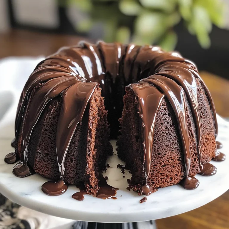 Nanny’s Chocolate Fudge Brownie Cake