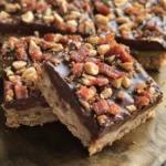 Peanut Butter-Turkey Bacon Bars