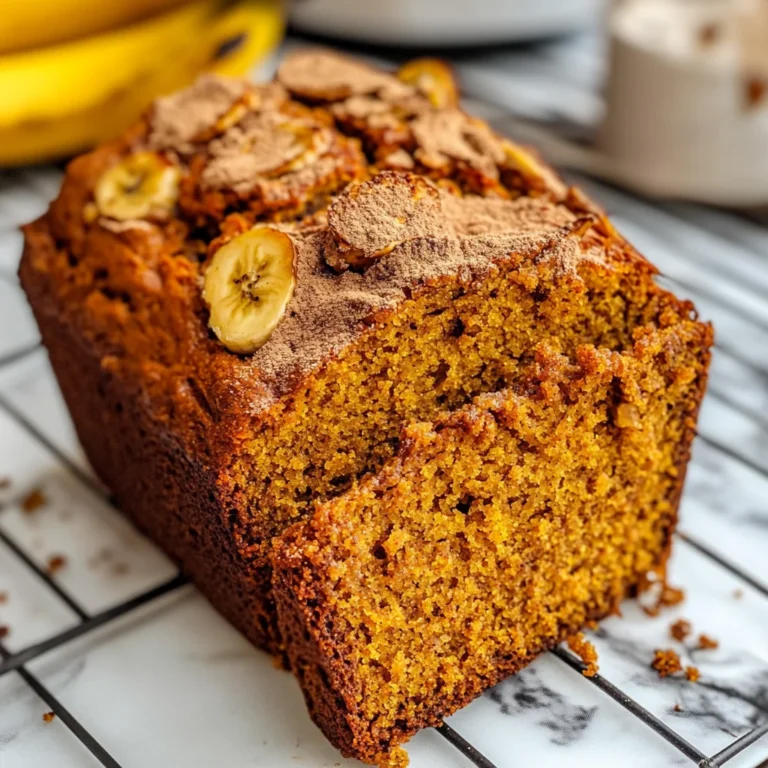 Pumpkin Banana Bread Recipe