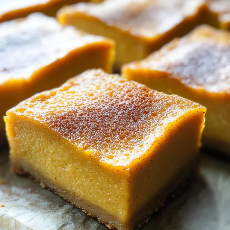 Pumpkin Magic Custard Cake Recipe