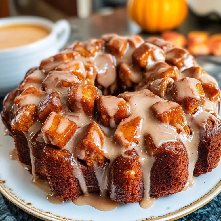 Pumpkin Spice Monkey Bread Recipe