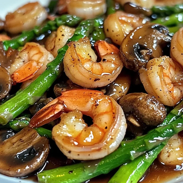 Shrimp and Asparagus Stir-Fry with Mushrooms: An Amazing Ultimate Recipe