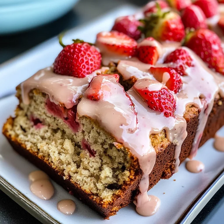Strawberry Banana Bread Recipe