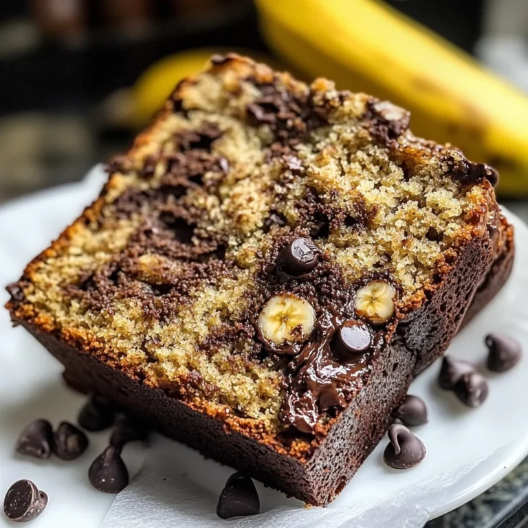Super Moist Chocolate Chip Banana Bread Recipe