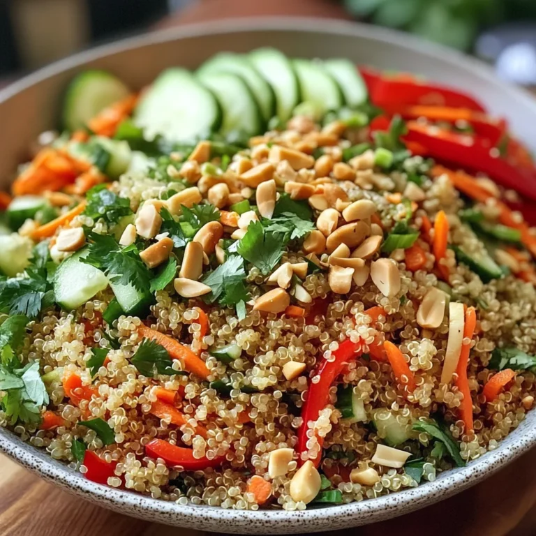 Thai Quinoa Crunch Salad
