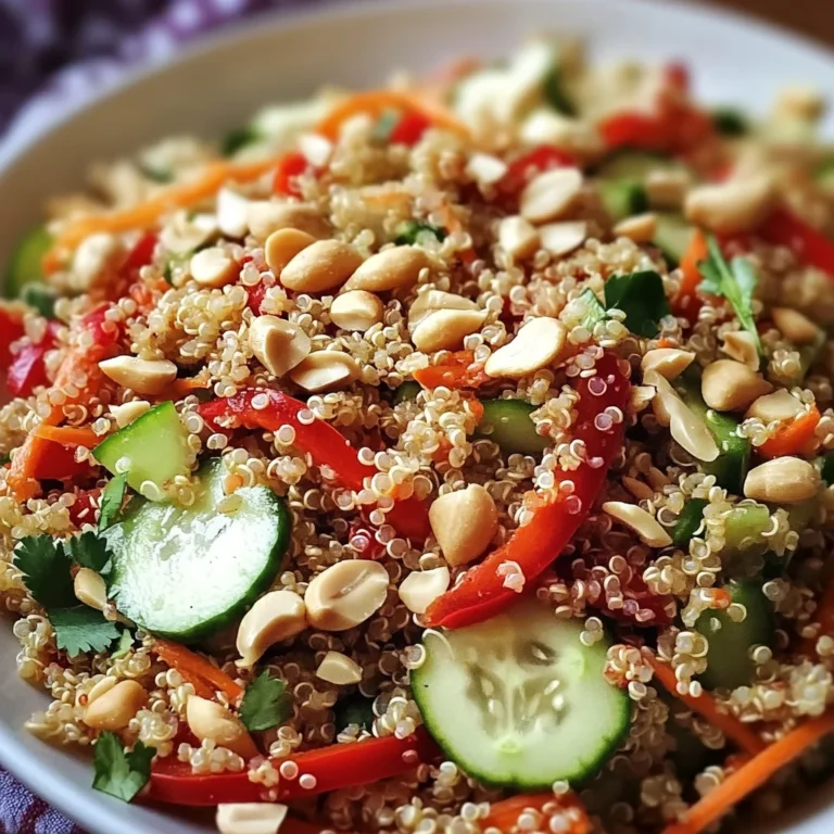Thai Quinoa Crunch Salad: A Refreshing Healthy Delight!