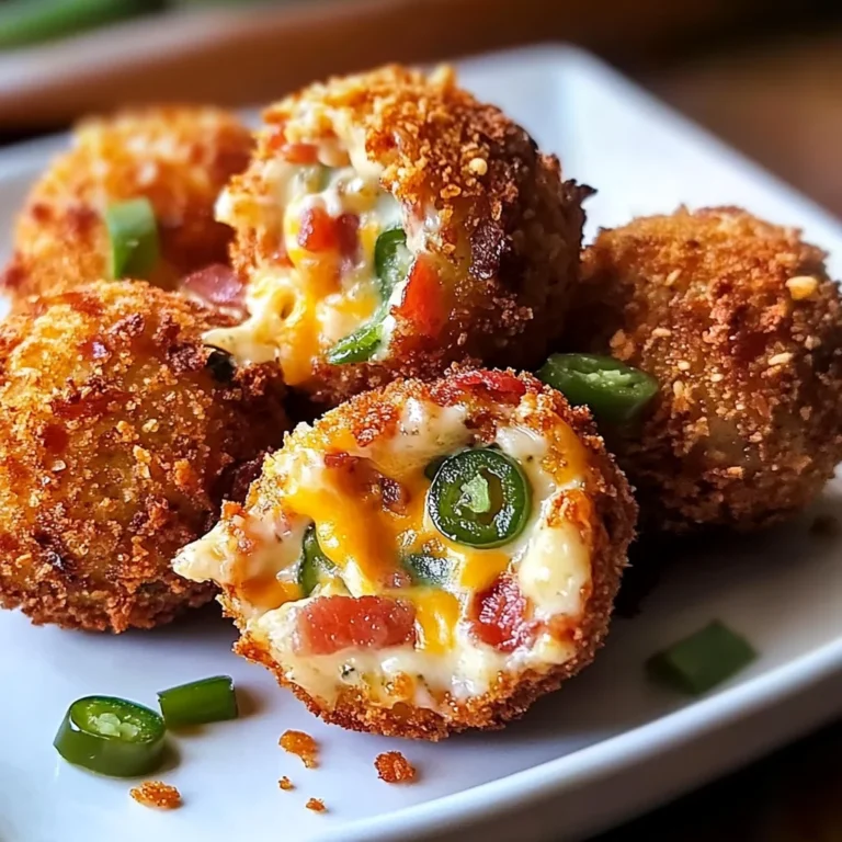 Turkey Bacon Jalapeño Popper Cheese Balls
