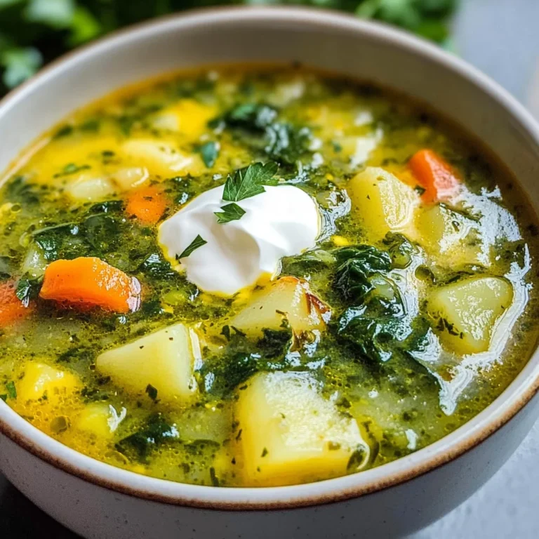 Ukrainian Green Borscht