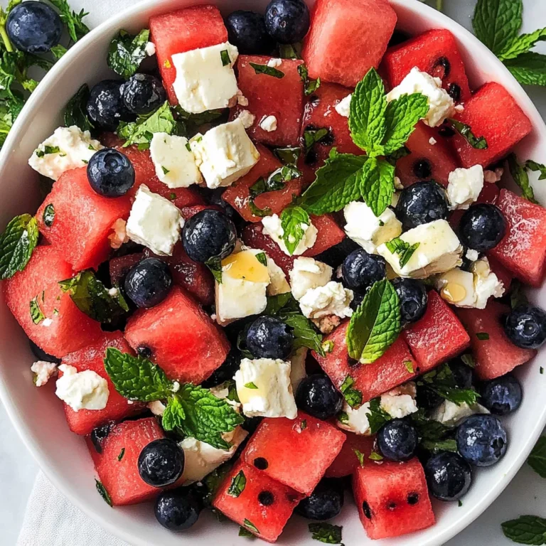 Watermelon Feta Salad
