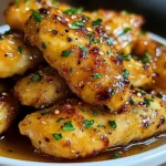 Air Fryer Honey Butter Garlic Chicken Tenders