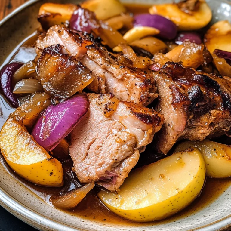 Apple Cider Braised Pork Shoulder