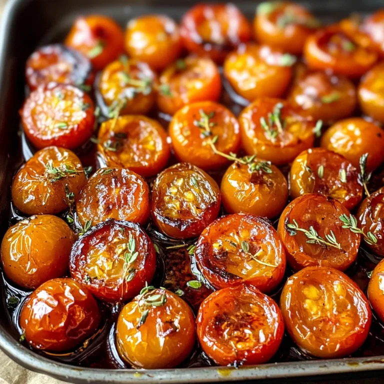 Balsamic Roasted Cherry Tomatoes Recipe