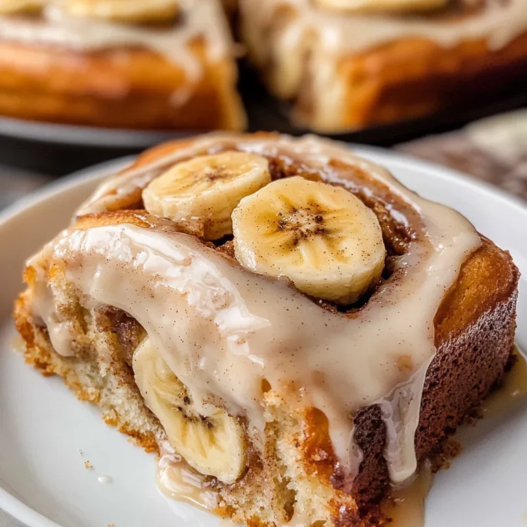 Banana Bread Cinnamon Rolls