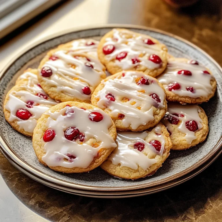 Best Christmas Cranberry Orange Cookies Recipe