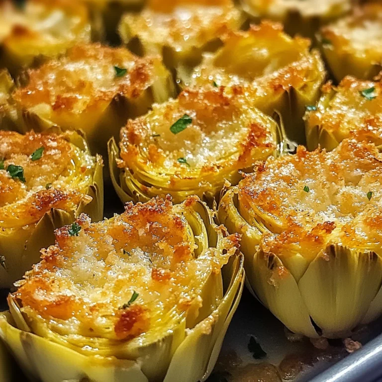 Crispy Parmesan Artichoke Hearts