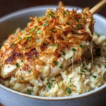 French Onion Chicken Rice