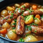 Irish Sausage and Bacon Stew