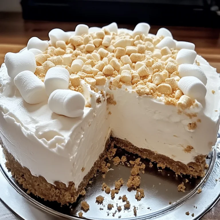 Marshmallow Whip Cheesecake