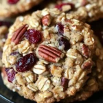 Oatmeal Cranberry Pecan Cookies