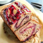 Peanut Butter & Jelly Banana Bread Recipe