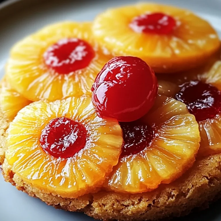 Pineapple Upside-Down Cookies: A Fun Twist on a Classic Dessert