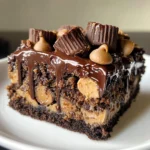 1 bowl peanut butter cup dump cake delight devours time
