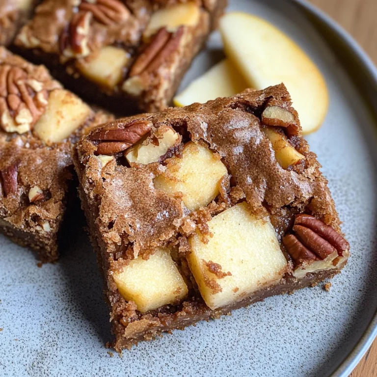Apple Brownies