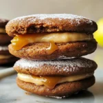 Apple Cider Whoopie Pie Cookies with Caramel