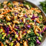 Asian Edamame Peanut Crunch Salad