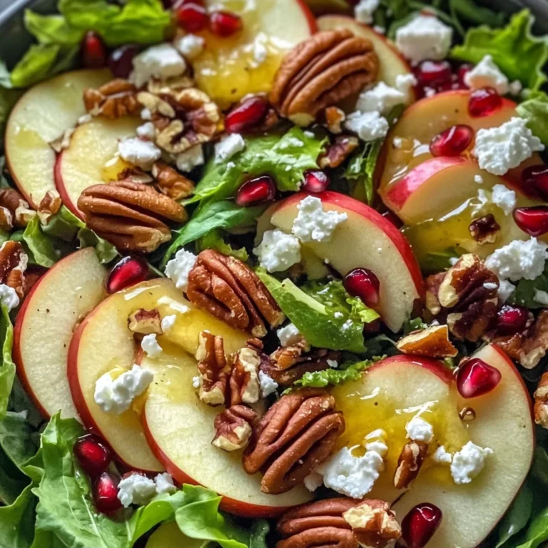 Autumn Harvest Honeycrisp Apple and Feta Salad