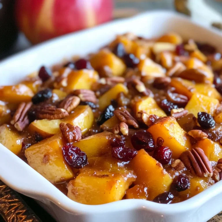 Butternut Squash Apple Bake