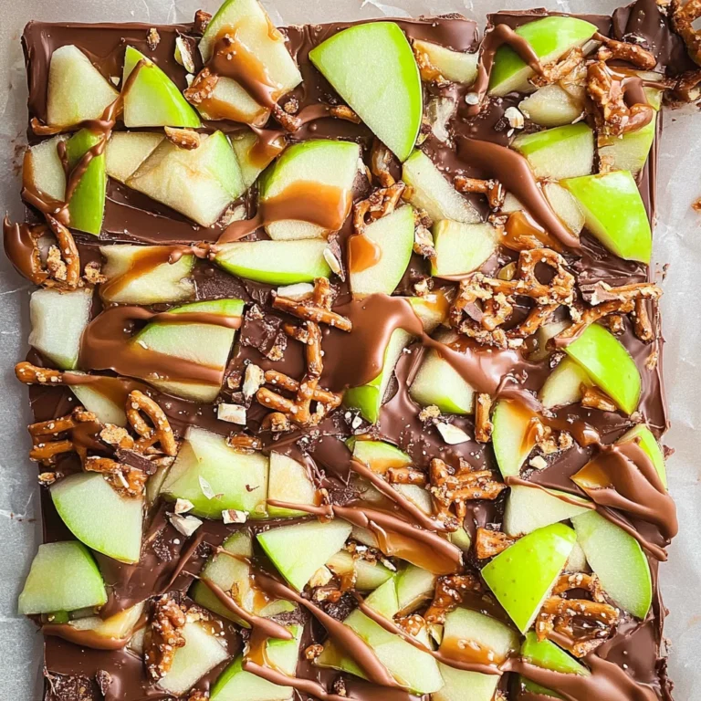 Caramel Apple Bark
