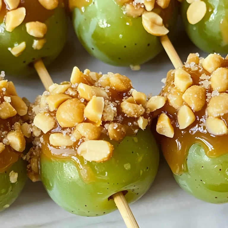 Caramel Apple Grapes