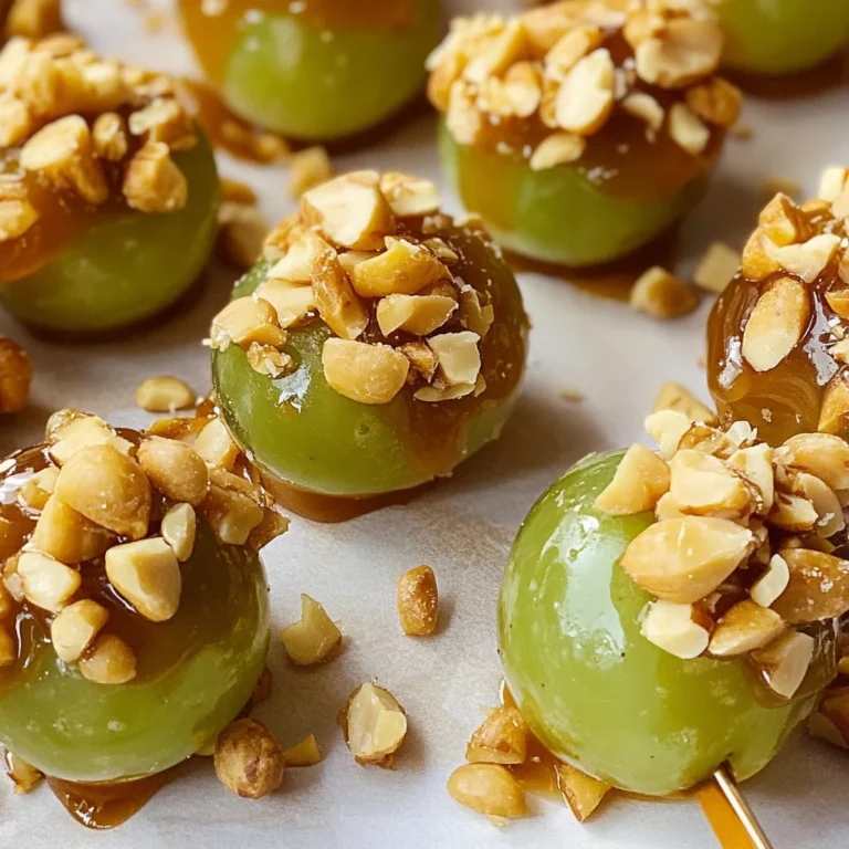 Caramel Apple Grapes