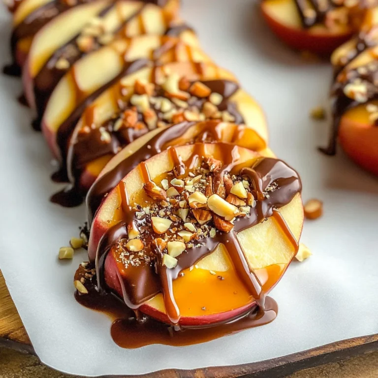 Caramel Apple Slices