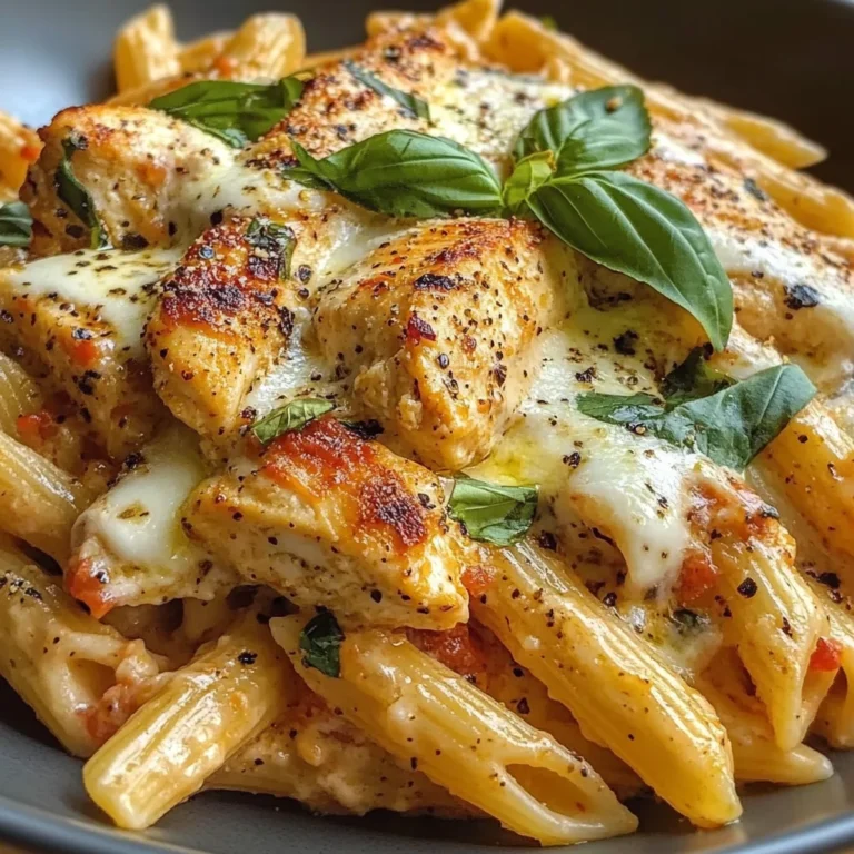 Chicken Mozzarella Pasta